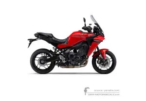 Stickers voor Yamaha TRACER 9 2024 - Rood • Yamaha OEM Stickers
