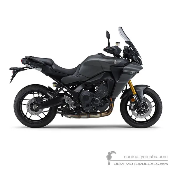 Yamaha TRACER 9 GT 2021 - Gris oscuro - Mat Dark Gray Metallic A
