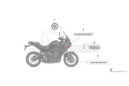 Yamaha TRACER 9 GT 2024 - Nero