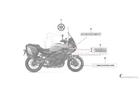Yamaha TRACER 9 GT 2025 - Szary