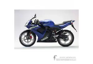 Stickers voor Yamaha TZR50 2003 - Blauw • Yamaha OEM Stickers