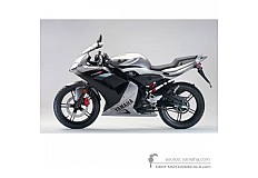 Aufkleber für Yamaha TZR50 2004 - Silber • Yamaha OEM-Aufkleber