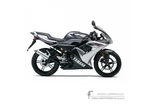 Stickers voor Yamaha TZR50 2005 - Grijs • Yamaha OEM Stickers