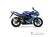 Adesivi per Yamaha TZR50 2005 - Blu • Yamaha Adesivi OEM