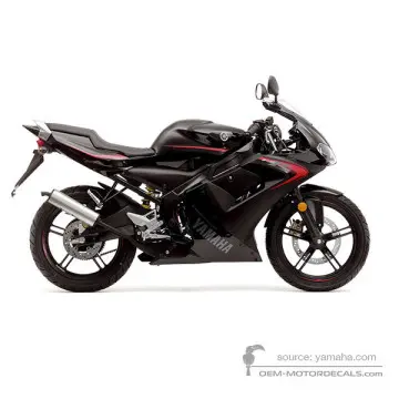 Yamaha TZR50 2007 - Schwarz - Black 3