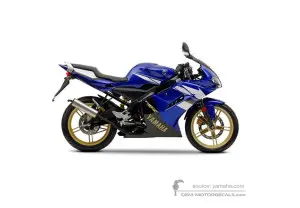 Decals for Yamaha TZR50 2008 - Blue • Yamaha OEM Decals