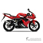 Yamaha TZR50 2009 - Red