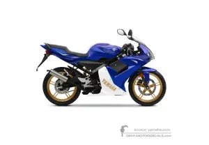 Stickers voor Yamaha TZR50 2012 - Blauw • Yamaha OEM Stickers