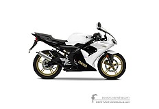 Stickers voor Yamaha TZR50 2012 - Wit • Yamaha OEM Stickers
