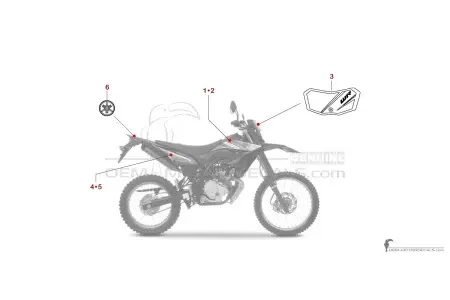 Yamaha WR125R 2009 - Czarny