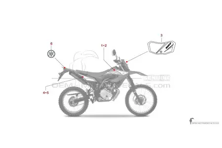 Yamaha WR125R 2009 - Bleu