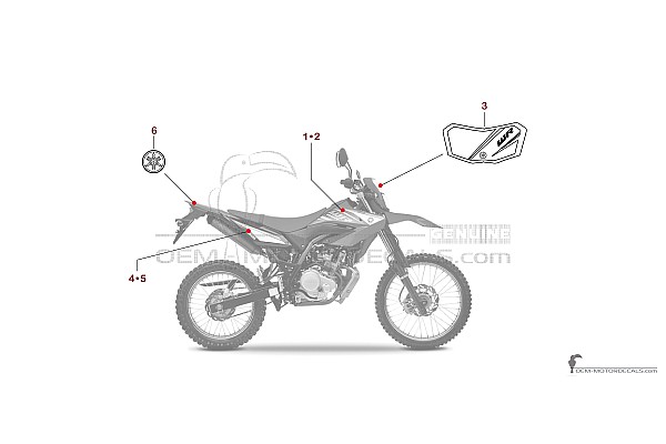 Yamaha WR125R 2009 - Blauw