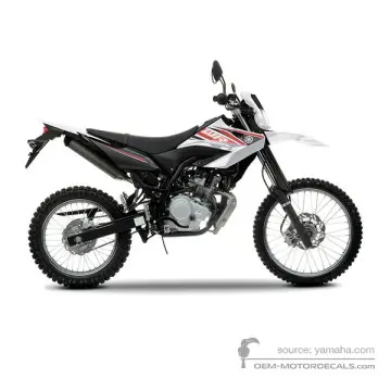 Yamaha WR125R 2010 - Weiss - Purplish White Solid 1