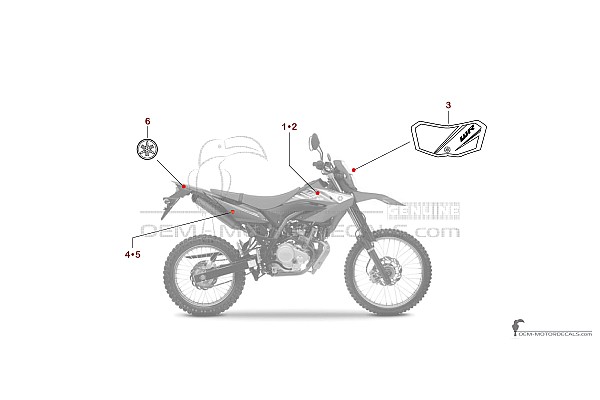 Yamaha WR125R 2010 - Azul