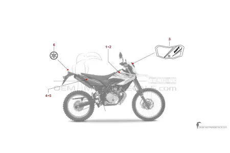 Yamaha WR125R 2010 - White