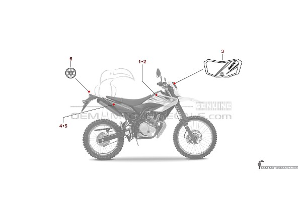 Yamaha WR125R 2010 - Weiss