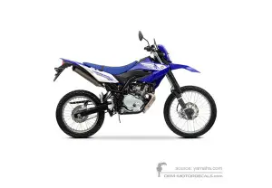 Decals for Yamaha WR125R 2011 - Blue • Yamaha OEM Decals