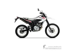 Decals for Yamaha WR125R 2011 - White • Yamaha OEM Decals