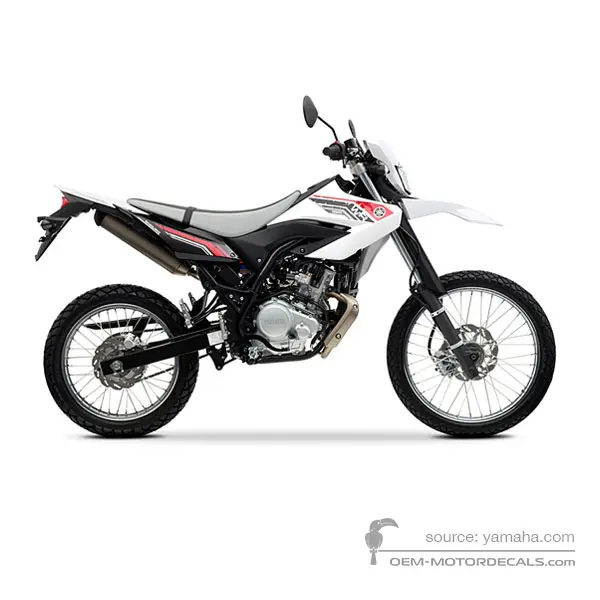 Yamaha WR125R 2011 - Biały - Purplish White Solid 1