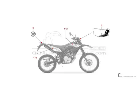 Yamaha WR125R 2011 - Niebieski