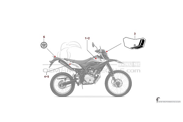 Yamaha WR125R 2011 - Bleu