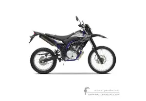 Aufkleber für Yamaha WR125R 2013 - Schwarz • Yamaha OEM-Aufkleber