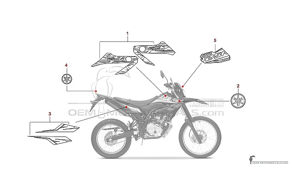 Yamaha WR125R 2013 - Zwart