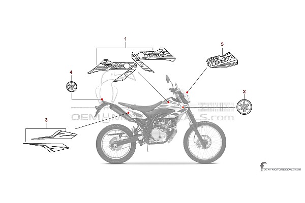 Yamaha WR125R 2013 - White