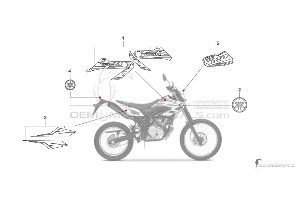 Yamaha WR125R 2014 - White