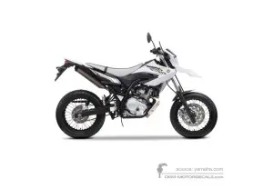 Aufkleber für Yamaha WR125X 2011 - Weiss • Yamaha OEM-Aufkleber