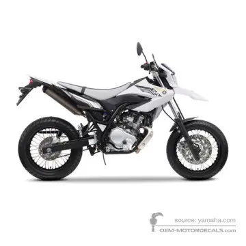 Yamaha WR125X 2011 - Weiss - Purplish White Solid 1
