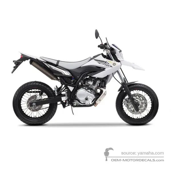 Yamaha WR125X 2011 - Bianco - Purplish White Solid 1