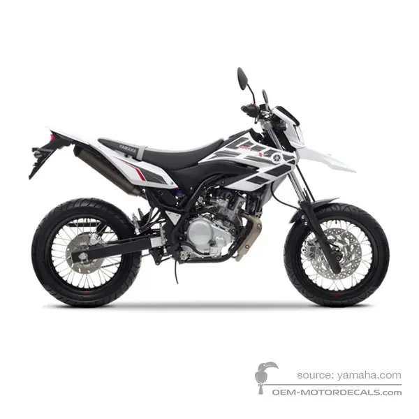 Yamaha WR125X 2014 - Bianco - Purplish White Solid 1