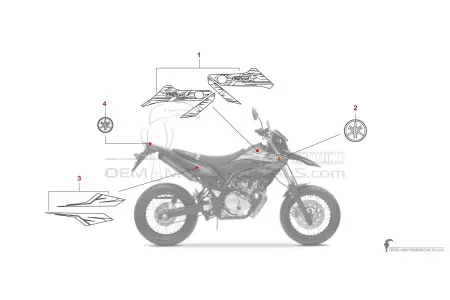 Yamaha WR125X 2014 - Nero