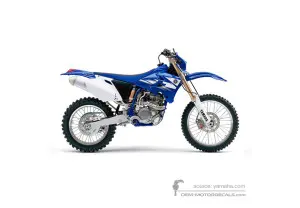 Aufkleber für Yamaha WR250F 2006 - Blau • Yamaha OEM-Aufkleber