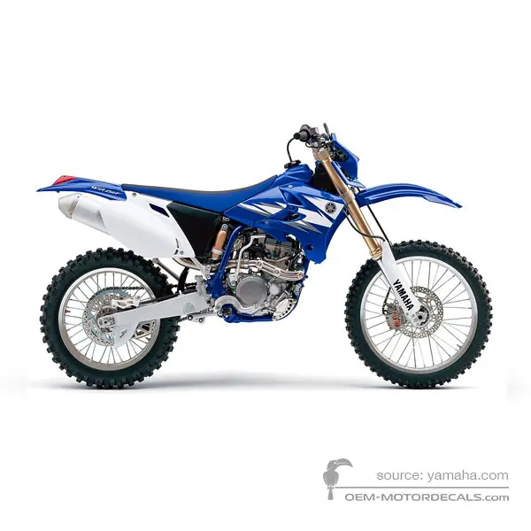 Yamaha WR250F 2006 - Niebieski - Deep Purplish Blue Solid E