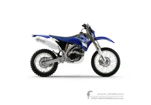 Decals for Yamaha WR250F 2008 - Blue • Yamaha OEM Decals