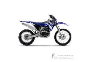 Adesivi per Yamaha WR250F 2011 - Blu • Yamaha Adesivi OEM