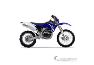 Adesivi per Yamaha WR250F 2014 - Blu • Yamaha Adesivi OEM