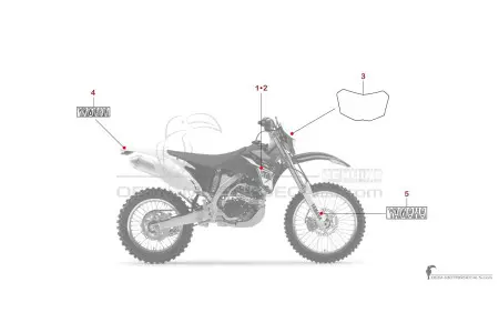 Yamaha WR250F 2014 - Blu