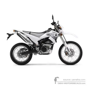 Yamaha WR250R 2008 - Weiss - Purplish White Solid 1