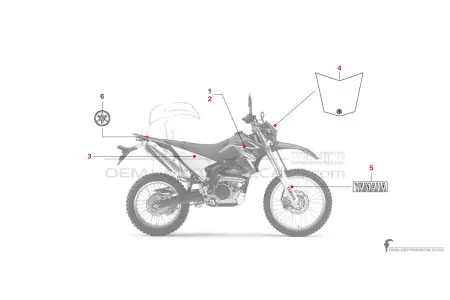 Yamaha WR250R 2009 - Blu