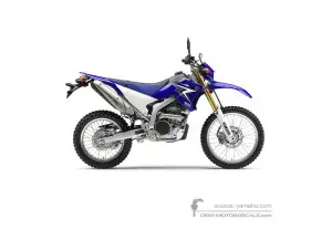 Autocollants pour Yamaha WR250R 2010 - Bleu • Yamaha Autocollants OEM