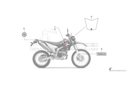 Yamaha WR250R 2011 - Blu
