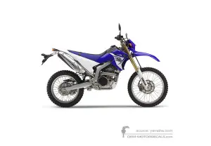 Naklejki do Yamaha WR250R 2014 - Niebieski • Yamaha Naklejki OEM
