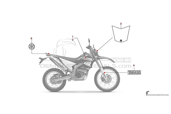 Yamaha WR250R 2016 - Blau