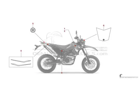 Yamaha WR250X 2008 - Niebieski