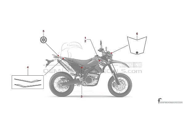Yamaha WR250X 2008 - Bleu