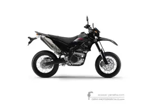 Aufkleber für Yamaha WR250X 2009 - Schwarz • Yamaha OEM-Aufkleber