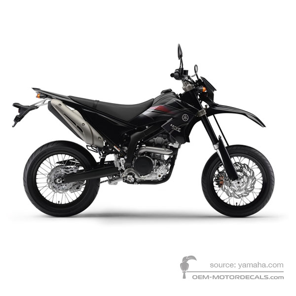 Decals for Yamaha WR250X 2010 - Black • Yamaha OEM Decals